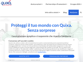 'quixa.it' screenshot