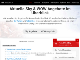 'sky-angebot.de' screenshot