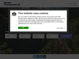 'norwayexcursions.com' screenshot