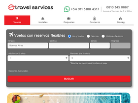 'travelservices.com' screenshot