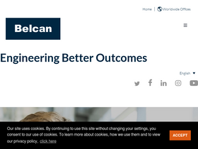 'belcan.com' screenshot