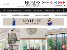 'homesandgardens.com' screenshot