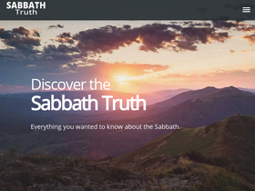 'sabbathtruth.com' screenshot