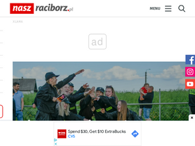 'naszraciborz.pl' screenshot