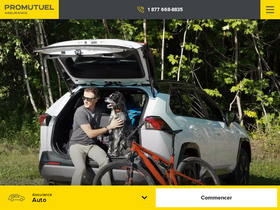 'promutuelassurance.ca' screenshot
