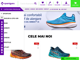 'sportguru.ro' screenshot