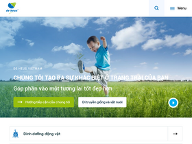 'deheus.com.vn' screenshot