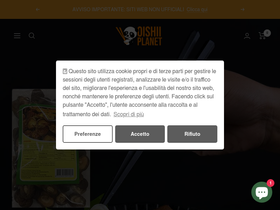 Oishii Planet homepage screenshot