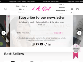 lagirlpakistan.com homepage screenshot