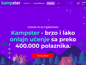 'thecampster.com' screenshot