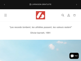 Barnett USA homepage screenshot