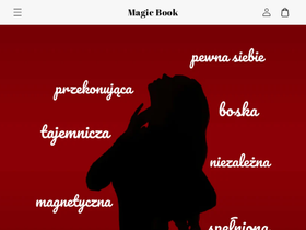 magicbook.cz homepage screenshot