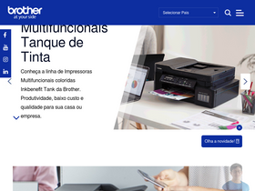 'brother.com.br' screenshot
