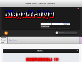'megasrbija.com' screenshot