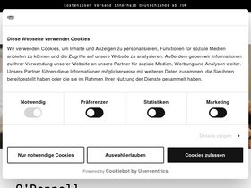 O'Donnell Moonshine homepage screenshot