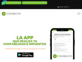 'contabilizate.com' screenshot