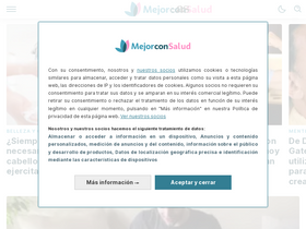 'mejorconsalud.com' screenshot