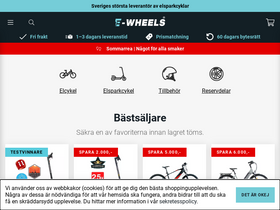 'ewheels.se' screenshot