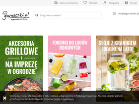 'garneczki.pl' screenshot