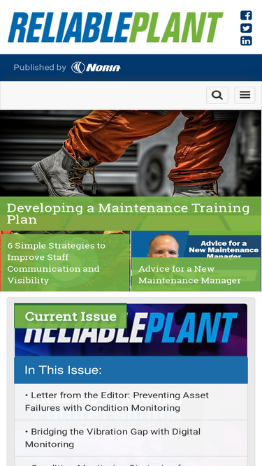 Developing a Maintenance Training Plan
