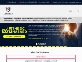 'tyndaleusa.com' screenshot