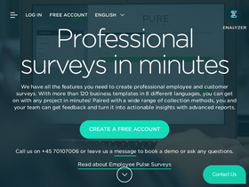 'enalyzer.com' screenshot