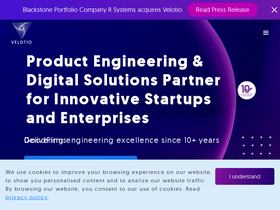 'velotio.com' screenshot