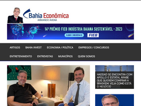 'bahiaeconomica.com.br' screenshot