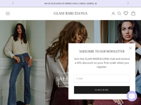 glambcn.com homepage screenshot