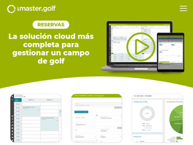 'imaster.golf' screenshot