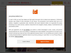 'information-dentaire.fr' screenshot