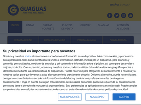 'guaguas.com' screenshot