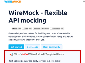 'wiremock.org' screenshot