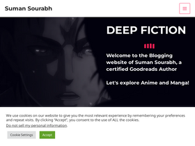 'sumansourabh.in' screenshot