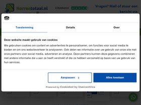 'horrentotaal.nl' screenshot