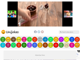'unijokes.com' screenshot