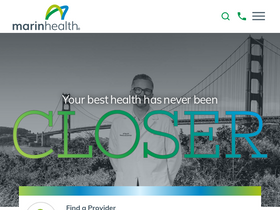 'mymarinhealth.org' screenshot