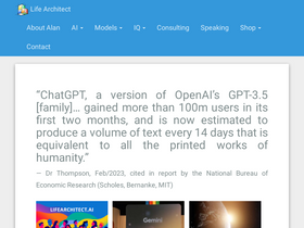 'lifearchitect.ai' screenshot