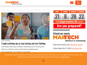 'martech.org' screenshot