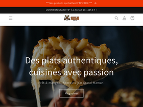 'cuisinedudomaine.com' screenshot