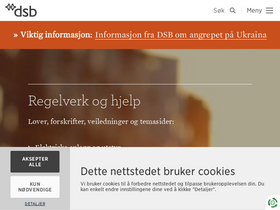 'dsb.no' screenshot