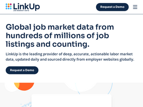 'linkup.com' screenshot