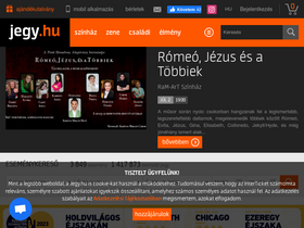 'repulonap.jegy.hu' screenshot