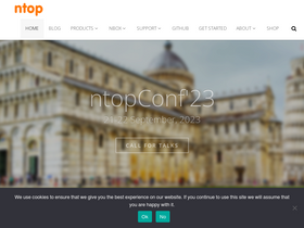 'ntop.org' screenshot