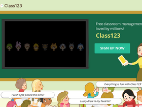 'class123.ac' screenshot