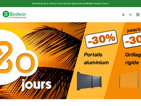 'clotures-grillages.com' screenshot