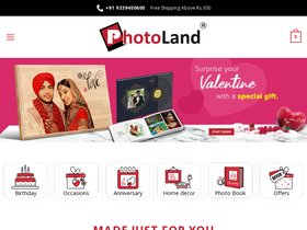 'photoland.in' screenshot