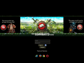 'combats.com' screenshot