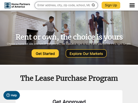 'homepartners.com' screenshot