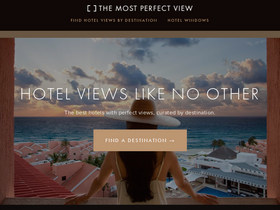 'themostperfectview.com' screenshot